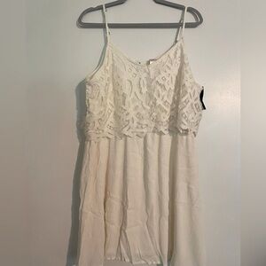 White dress
